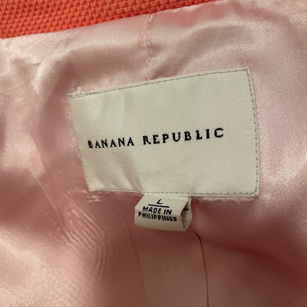 Banana Republic 3/4 length lined pea coat - Picture 3 of 4
